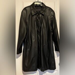 Wilson Leather A-Line Coat